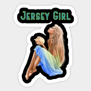 Jersey Shore Girl Sticker